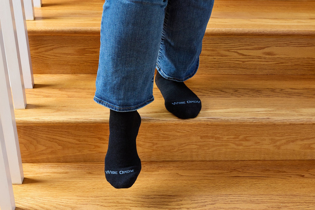 Wide Fit Socks: Why Every Sock on Our Site Fits Wide Feet