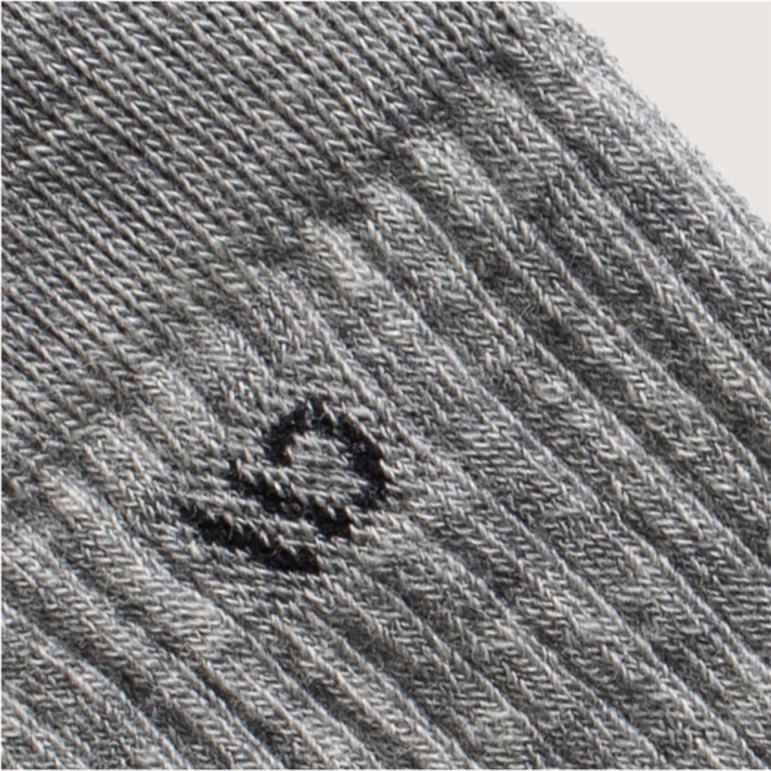 Men's Solid Cushioned Micro Crew Socks