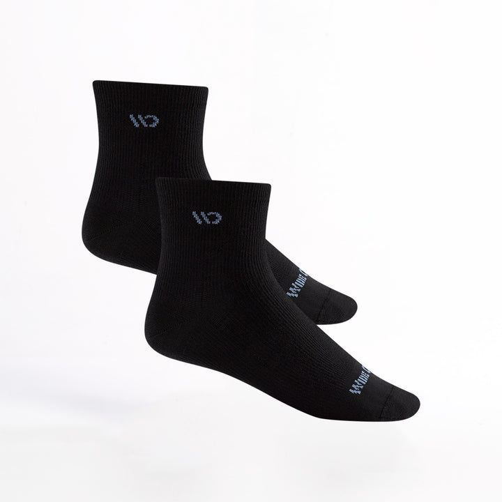 Bundle images of two black 9515 Quarter socks 