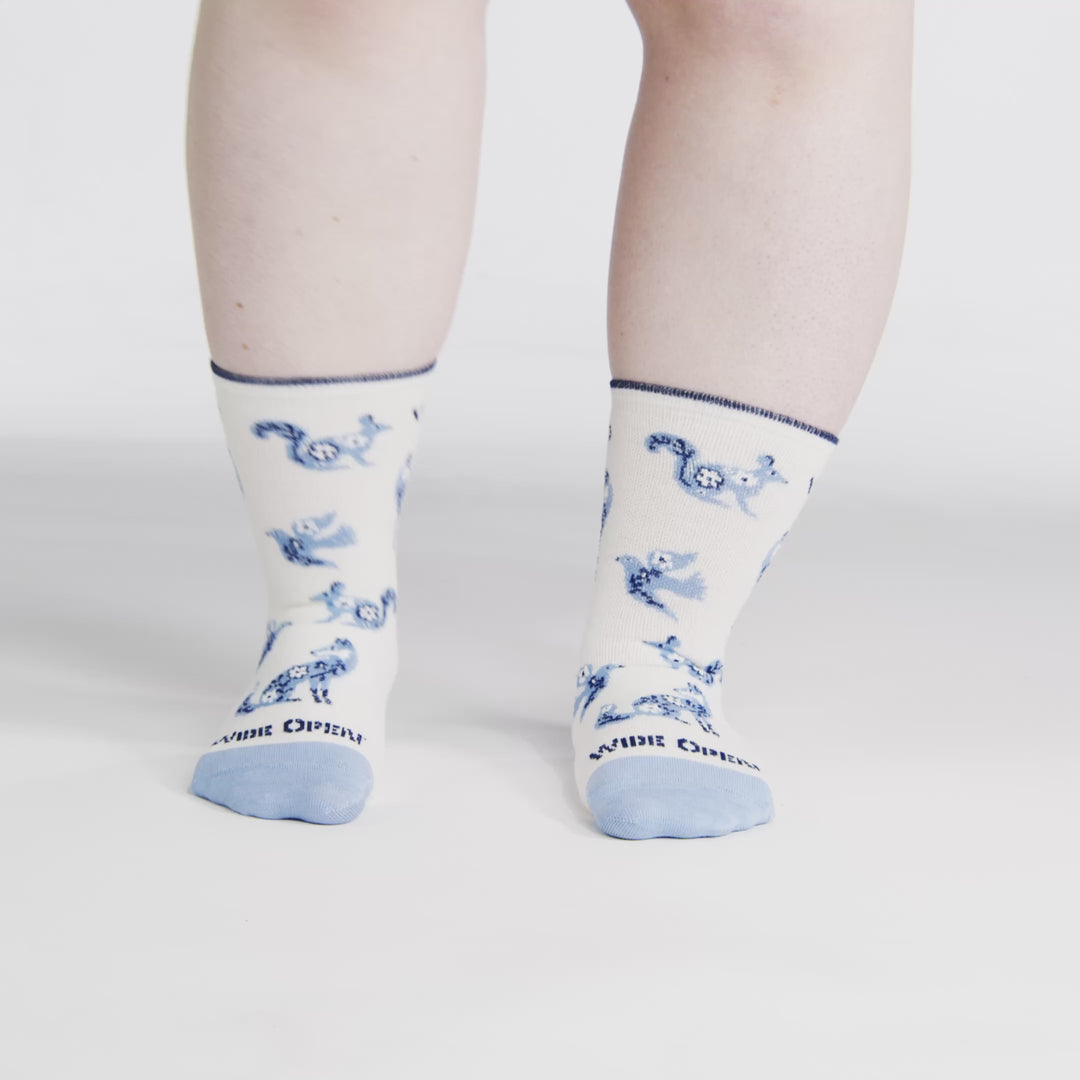 Women's Woodland Wonder Lightweight Micro Crew Socks